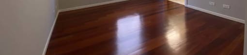 Large bedroom with genuine hardwood floors