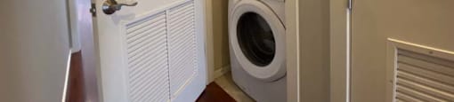 Stackable washer and dryer