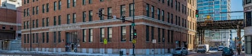 Historic and beautiful exterior building at Carriage House Lofts, Illinois, 60605
