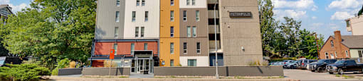 Metropolis Exterior shows building location and modern touches in Denver, Colorado (View 2)