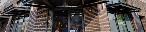 Nixon's Coffee Shop in Wash Park Station Apartments