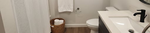Bathroom at Desert Dove Apartments in Tucson, AZ