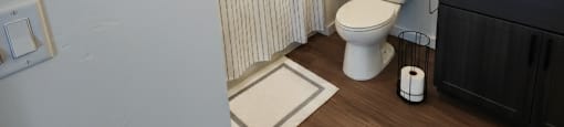 Bathroom at Desert Dove Apartments in Tucson, AZ