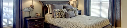 Spacious Bedroom with Carpeting
