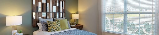 Bedroom with window