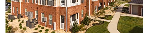Apartment buildings with patio or balcony
