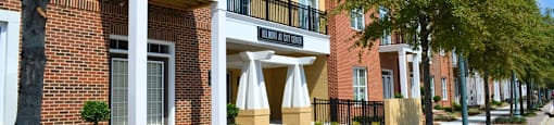 Belmont at City Center Apartments street entrance