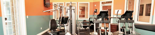 Fitness Center with Cardio Machines