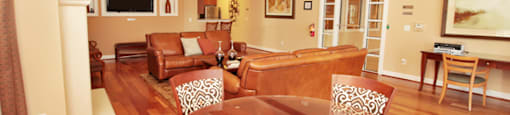 Resident Clubroom with Lounge Seating