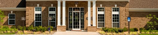 Community clubhouse and leasing office entrance