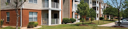 Apartment Buildings and Parking Lot