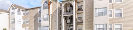 our apartments offer a walkway to the apartments for rent
