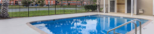 the swimming pool at the preserve at polo apartments fl