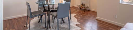 Dining room at Portland Towers
