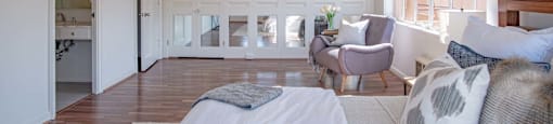 Bedroom at Portland Towers