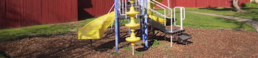 Childrens playground at American River Gardens, Sacramento, 95841