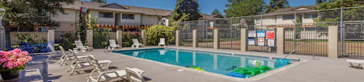 Sparkling Pool and Large Deck