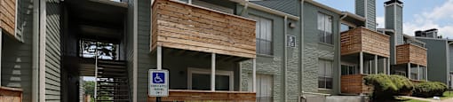 a view of the exterior of a building at Fox Run