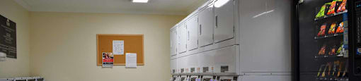 community laundry room