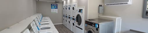renovated laundry room