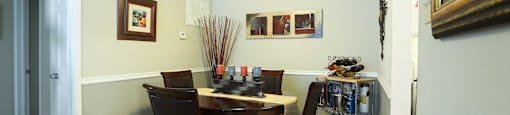 Model dining area