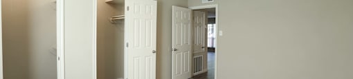 Large bedroom and walk in closet