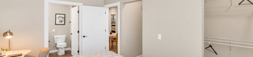 Comfortable Bedroom With Large Closet at Solace at Ballpark Village, Goodyear, 85338