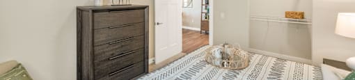 Comfortable Bedroom With Accessible Closet at Solace at Ballpark Village, Goodyear, Arizona