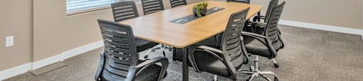 Carpeted Conference Room at Solace at Ballpark Village, Goodyear, AZ, Arizona