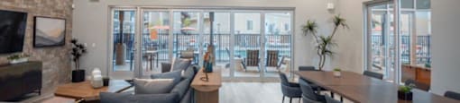 Living Room And Dining Area at Inspiration Apartments, Arizona, 86326