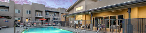 a swimming pool at Inspiration Apartments, Cottonwood