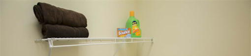 Laundry with Washer and Dryer Included