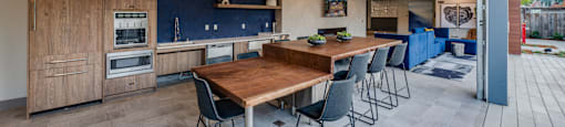 community kitchen at Ladera clubhouse