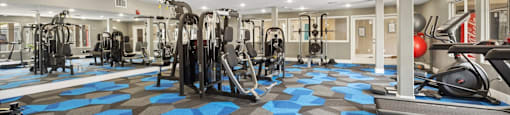 state of the art fitness center at 2150