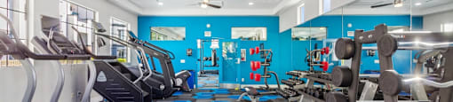 fitness center at Tribeca North