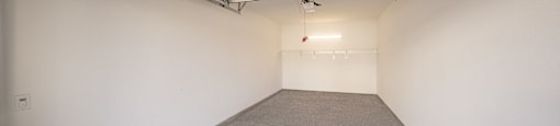 spacious garage
