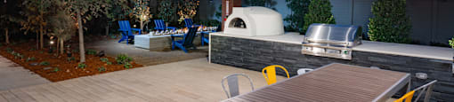barbecue pavilion at Ladera