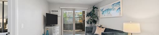 comfortable living room at Pointe Luxe Apartment Homes, San Diego, CA, 92110