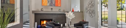 Spacious Lounge at Canyon Villa Apartment Homes
