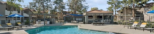 resort style pool at Country Brook