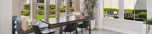 Sunlit Lounge at Victoria Arbors Apartment Homes