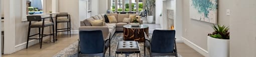 Lounge at Victoria Arbors Apartment Homes
