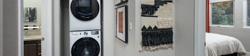 in home washer and dryer at Ladera