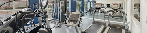 fitness center at Russellville Commons