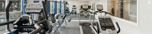 fitness center at Russellville Commons
