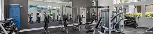 Fitness Center at Victoria Arbors Apartment Homes