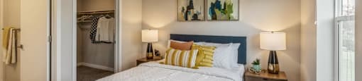 Bedroom at Parq Crossing Apartments