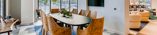 Dining Room Seating at The Rylan Apartments