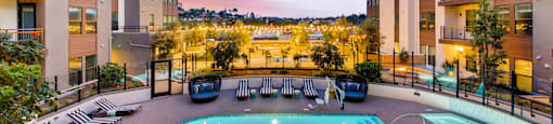 Lap Pool at The Rylan Apartments