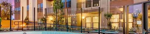 Hot Tub at The Rylan Apartments